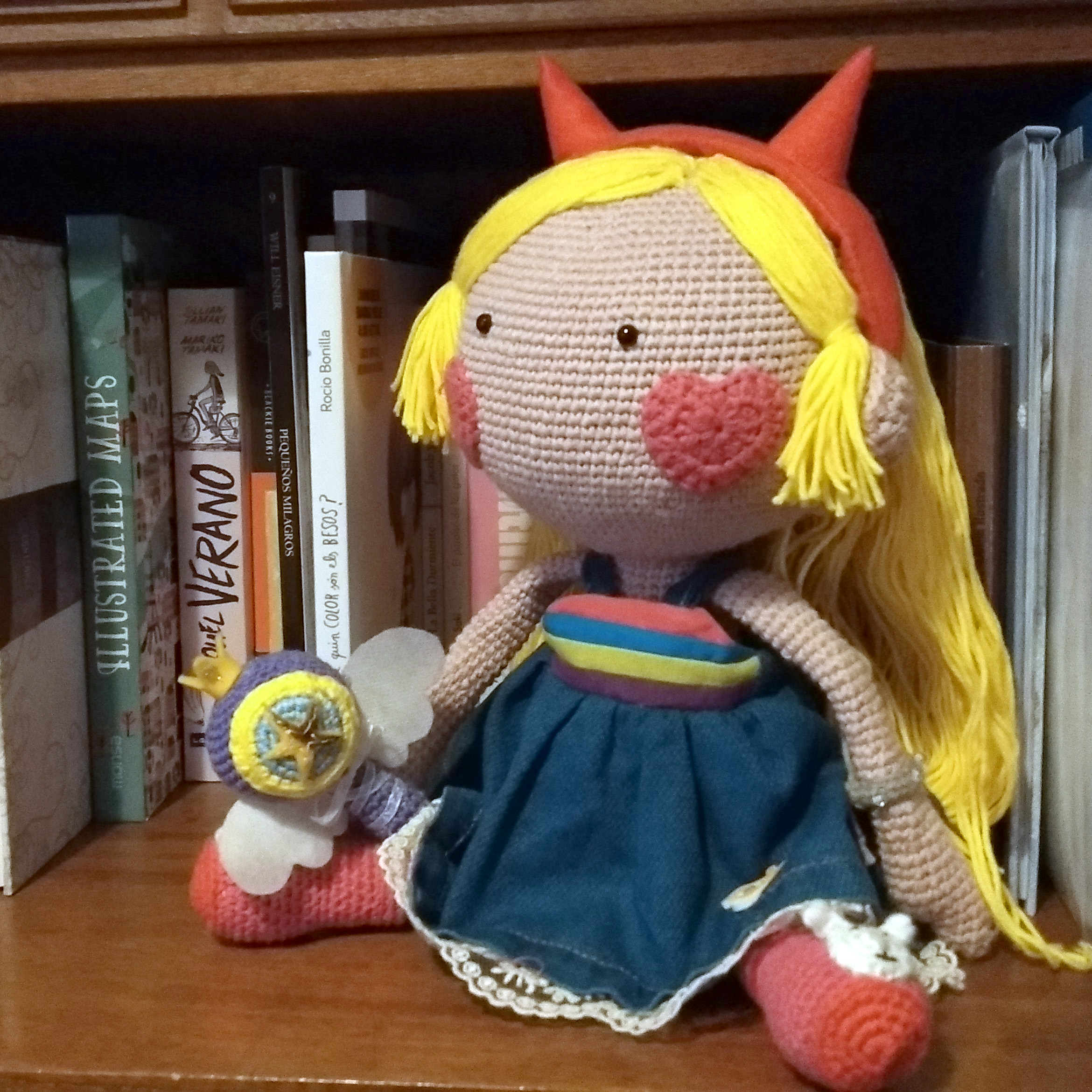 Star Butterfly crochet doll photo